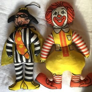 Vintage McDonald’s Dolls from 1970’s